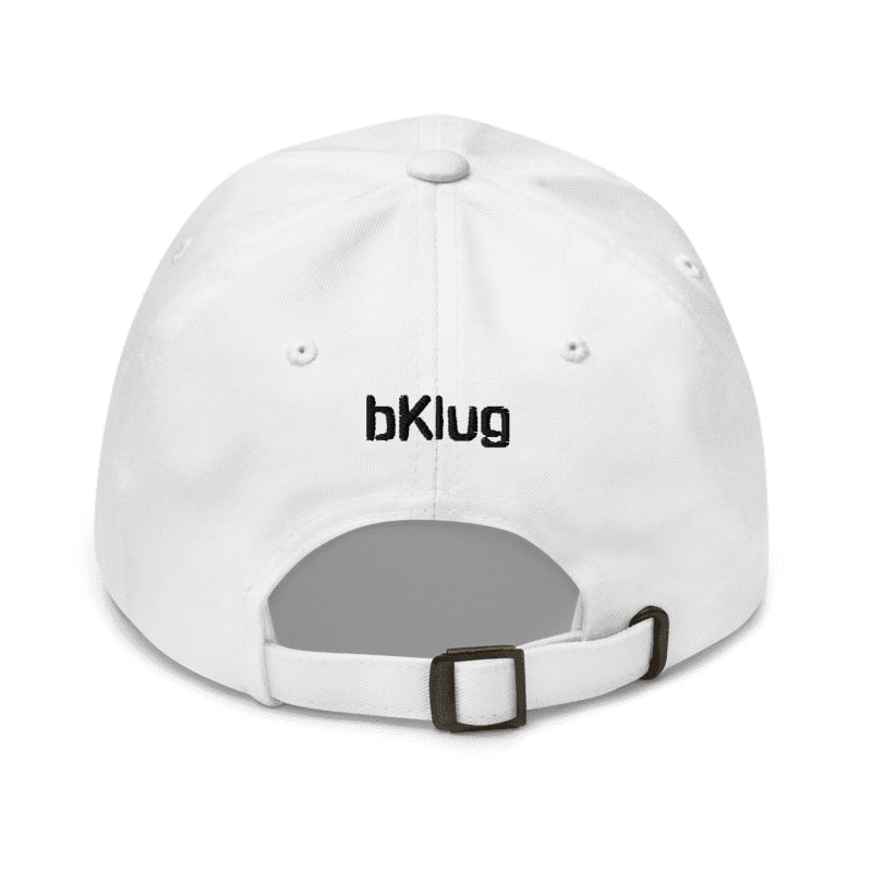 404 HUMAN Cap in White — back view