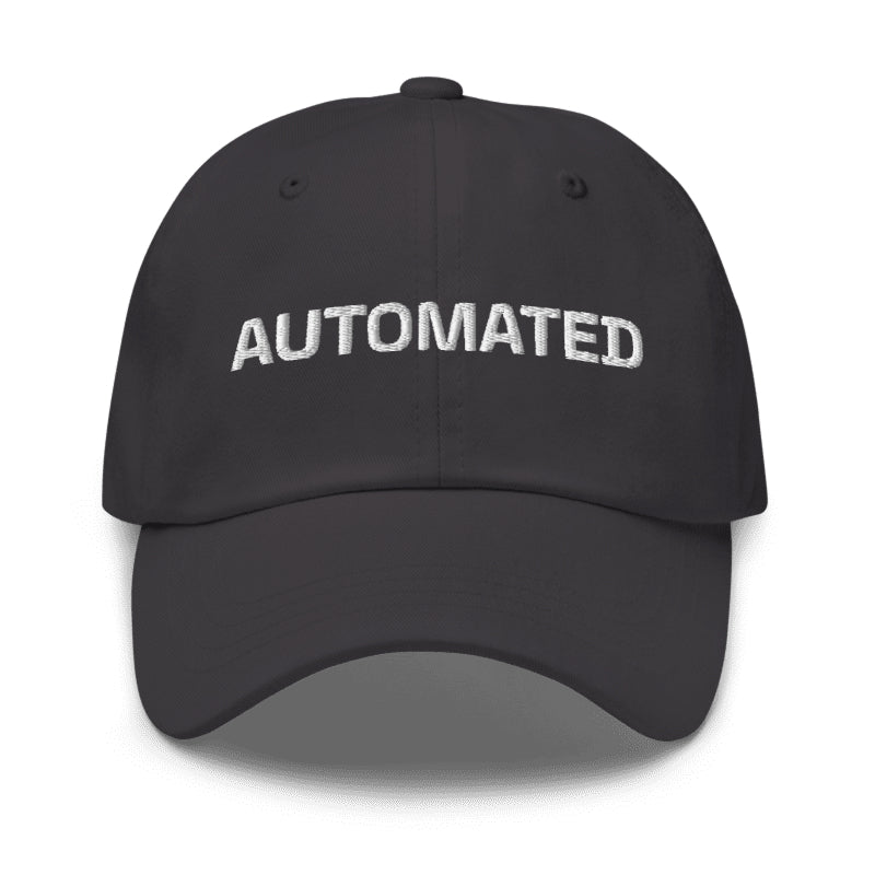 AUTOMATED Cap in Charcoal — hero view