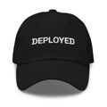 DEPLOYED Cap in Black — hero view