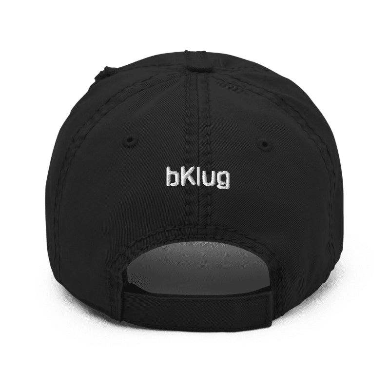 OUT OF TOKENS Cap in Black — back view